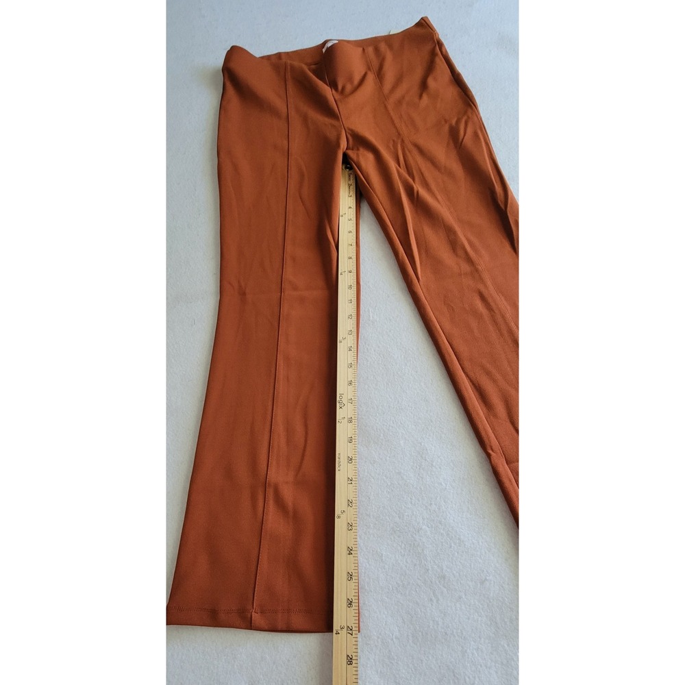 Women's Retrology Size Large Petite Autumn Rust Orange Barely Boot Pull On... - Picture 3 of 11